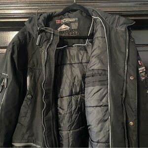 Black Geographical Norway parka Performance for women size Large